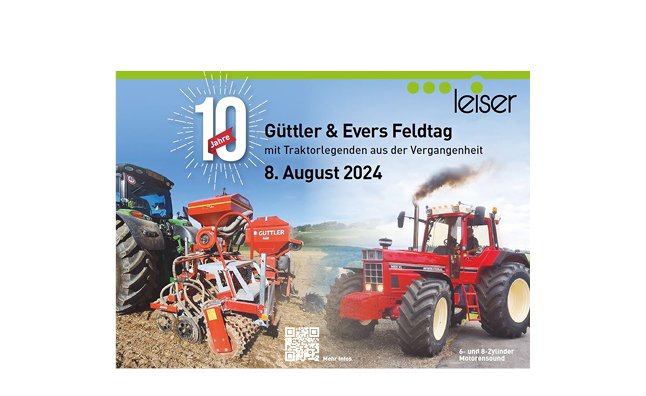 Güttler & Evers Feldtag, 8. August 2024 bei Leiser in der Schweiz - Evers Agro